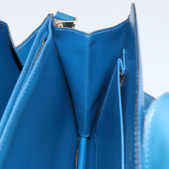 LOUIS VUITTON Epi Capuchin Shoulder Bag Blue M52345 LV Auth 149056