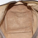 GUCCI GG Supreme Web Sherry Line Bag PVC Beige Gold 24 012 3842 Auth 149058-21