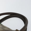 GUCCI GG Supreme Web Sherry Line Bag PVC Beige Gold 24 012 3842 Auth 149058-14