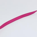 FENDI Hand Bag Nylon 2way Pink Gold Auth 149066-14