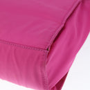 FENDI Hand Bag Nylon 2way Pink Gold Auth 149066-17