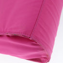 FENDI Hand Bag Nylon 2way Pink Gold Auth 149066-18