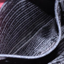 PRADA Tote Bag Nylon Red Silver Auth 149067-21