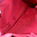 PRADA Tote Bag Nylon Red Silver Auth 149067-24