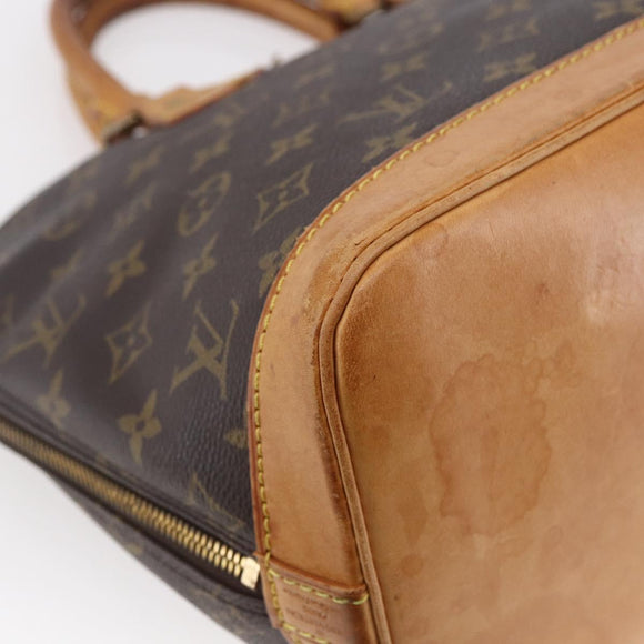 LOUIS VUITTON Monogram Alma Hand Bag M51130 LV Auth 149069
