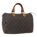 LOUIS VUITTON Monogram Speedy 30 Hand Bag M41526 LV Auth 149076-1
