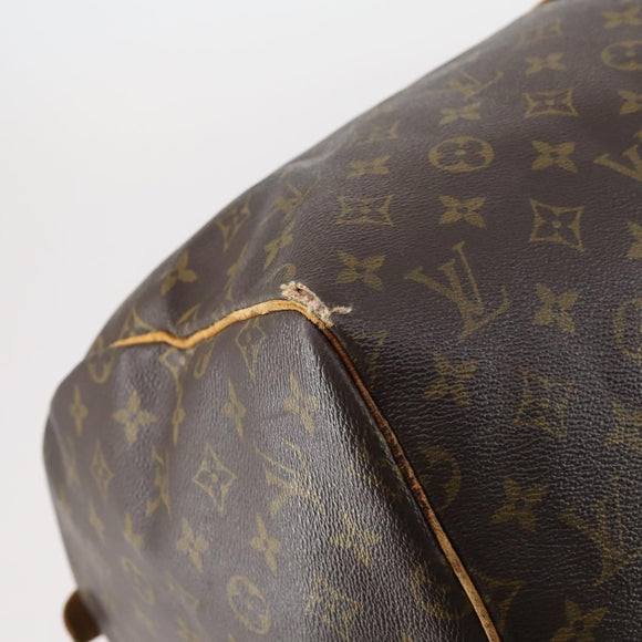 LOUIS VUITTON Monogram Keepall 55 Boston Bag M41424 LV Auth 149077