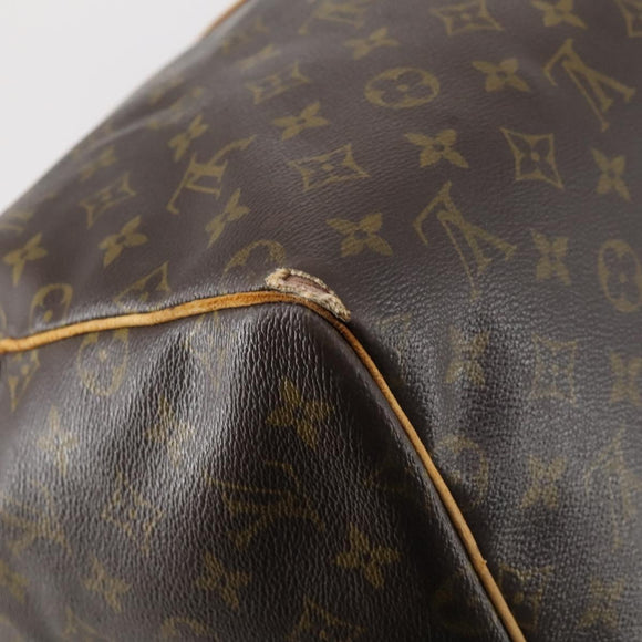 LOUIS VUITTON Monogram Keepall 55 Boston Bag M41424 LV Auth 149077