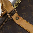 LOUIS VUITTON Monogram Keepall 55 Boston Bag M41424 LV Auth 149077-18