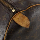 LOUIS VUITTON Monogram Keepall 55 Boston Bag M41424 LV Auth 149077-19