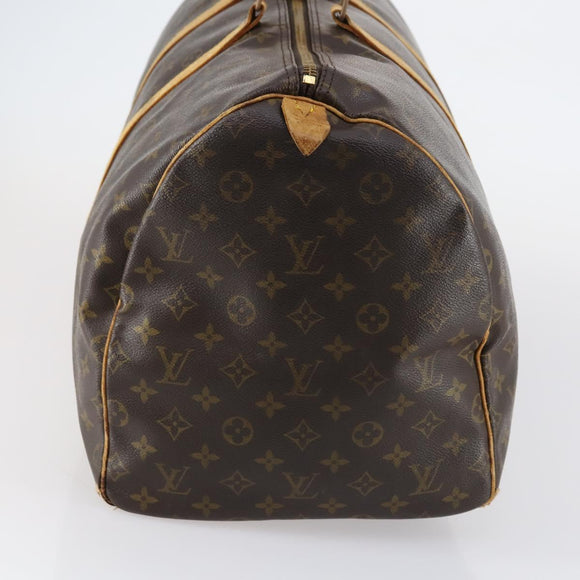 LOUIS VUITTON Monogram Keepall 55 Boston Bag M41424 LV Auth 149077