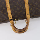 LOUIS VUITTON Monogram Keepall 55 Boston Bag M41424 LV Auth 149077-7