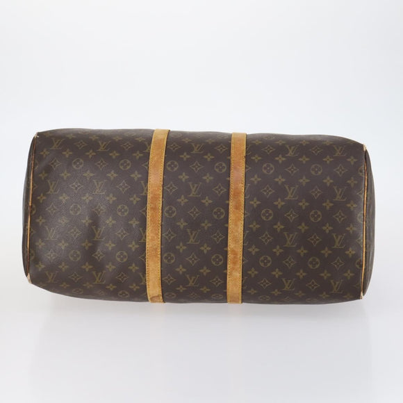 LOUIS VUITTON Monogram Keepall 55 Boston Bag M41424 LV Auth 149077