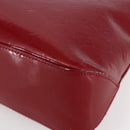 LOUIS VUITTON Monogram Vernis Brentwood Bag Pomme D'amour M91989 LV Auth 149080-9