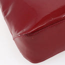 LOUIS VUITTON Monogram Vernis Brentwood Bag Pomme D'amour M91989 LV Auth 149080-16