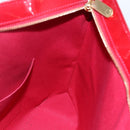 LOUIS VUITTON Monogram Vernis Brentwood Bag Pomme D'amour M91989 LV Auth 149080-18