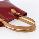 LOUIS VUITTON Monogram Vernis Brentwood Bag Pomme D'amour M91989 LV Auth 149080-7