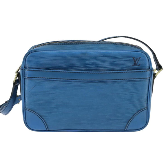 LOUIS VUITTON Epi Trocadero 23 Shoulder Bag Blue M52305 LV Auth 149081