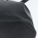 LOUIS VUITTON Epi Sac Depaule GM Shoulder Bag Black M80155 LV Auth 149082-15