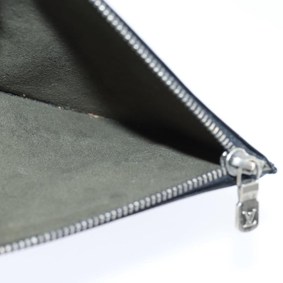 LOUIS VUITTON Epi Sac Depaule GM Shoulder Bag Black M80155 LV Auth 149082