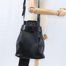 LOUIS VUITTON Epi Sac Depaule GM Shoulder Bag Black M80155 LV Auth 149082-25