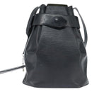 LOUIS VUITTON Epi Sac Depaule GM Shoulder Bag Black M80155 LV Auth 149082-13