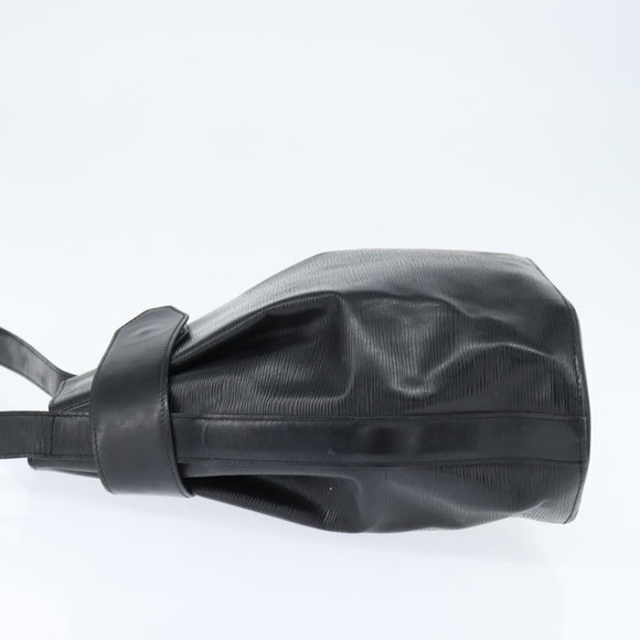 LOUIS VUITTON Epi Sac Depaule GM Shoulder Bag Black M80155 LV Auth 149082