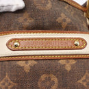 LOUIS VUITTON Monogram Tise Sac Rayure PM Hand Bag Marron M56386 LV Auth 149085-18