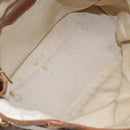 LOUIS VUITTON Monogram Tise Sac Rayure PM Hand Bag Marron M56386 LV Auth 149085-11