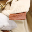 LOUIS VUITTON Monogram Tise Sac Rayure PM Hand Bag Marron M56386 LV Auth 149085-12