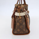 LOUIS VUITTON Monogram Tise Sac Rayure PM Hand Bag Marron M56386 LV Auth 149085-3