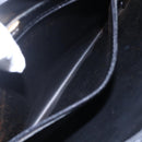 BALLY Hand Bag Leather Black Gold Auth 149088-12