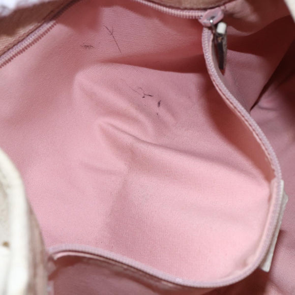 GUCCI Abbey Shoulder Bag Leather Ivory Gold 130736 Auth 149090