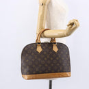 LOUIS VUITTON Monogram Alma Hand Bag M51130 LV Auth 149093-21