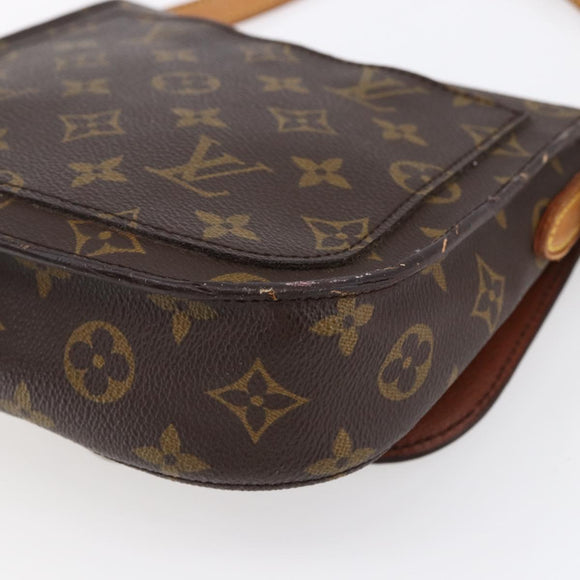 LOUIS VUITTON Monogram Saint Cloud MM Shoulder Bag M51243 LV Auth 149095