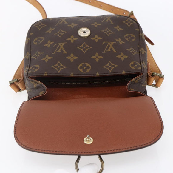 LOUIS VUITTON Monogram Saint Cloud MM Shoulder Bag M51243 LV Auth 149095