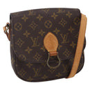 LOUIS VUITTON Monogram Saint Cloud MM Shoulder Bag M51243 LV Auth 149095-1