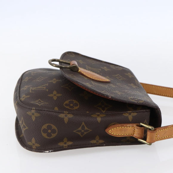 LOUIS VUITTON Monogram Saint Cloud MM Shoulder Bag M51243 LV Auth 149095