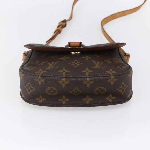 LOUIS VUITTON Monogram Saint Cloud MM Shoulder Bag M51243 LV Auth 149095