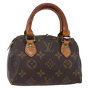 LOUIS VUITTON Monogram Mini Speedy Hand Bag M41534 LV Auth 149097-1
