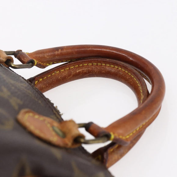 LOUIS VUITTON Monogram Mini Speedy Hand Bag M41534 LV Auth 149097