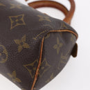 LOUIS VUITTON Monogram Mini Speedy Hand Bag M41534 LV Auth 149097-17
