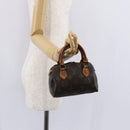 LOUIS VUITTON Monogram Mini Speedy Hand Bag M41534 LV Auth 149097-21