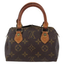 LOUIS VUITTON Monogram Mini Speedy Hand Bag M41534 LV Auth 149097-2