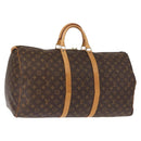 LOUIS VUITTON Monogram Keepall 55 Boston Bag M41424 LV Auth 149100-1