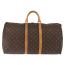 LOUIS VUITTON Monogram Keepall 55 Boston Bag M41424 LV Auth 149100-2