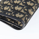 Christian Dior Trotter Canvas Chain Shoulder Bag Navy Auth 149106-16