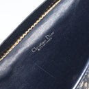 Christian Dior Trotter Canvas Chain Shoulder Bag Navy Auth 149106-11