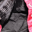 PRADA Backpack Nylon Red Silver Auth 149116-9