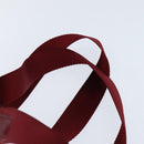 PRADA Backpack Nylon Red Silver Auth 149116-14